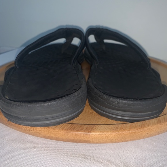The North Face Mens Black Casual Slip On Flip Flop Thong Sandals - Picture 4 of 6